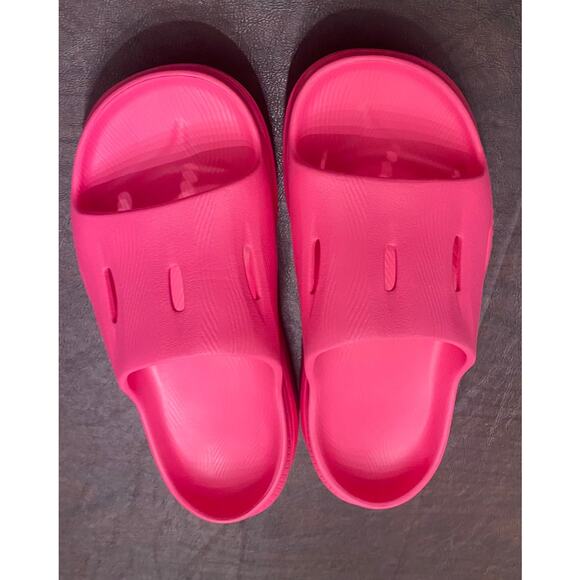 Hoka Ora Recovery Slide 3 Sandals Pink Sze 10M/12W Athleisure Travel Comfort - Picture 1 of 6